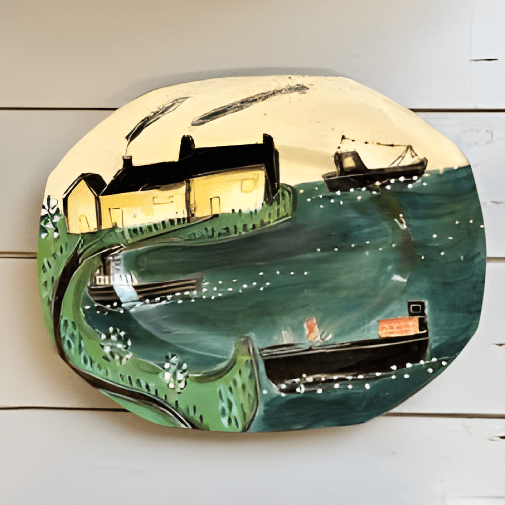 Shipping and Houses Platter