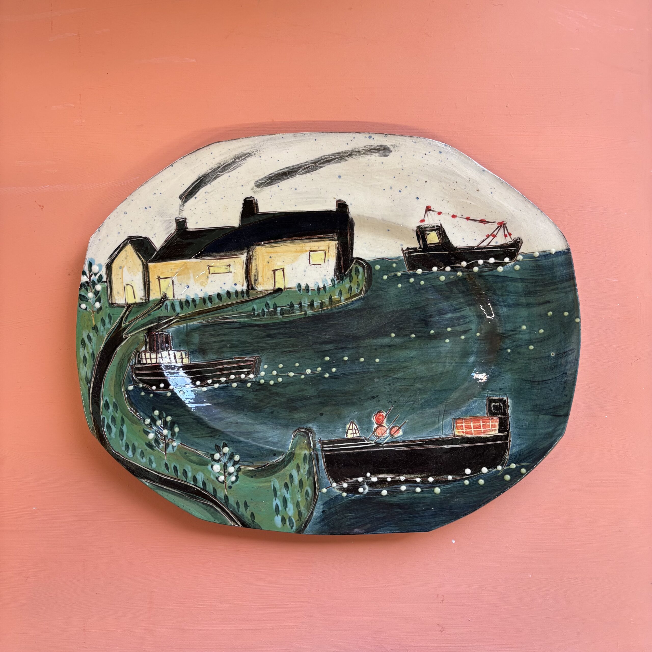 Shipping and Houses Platter - Image 5