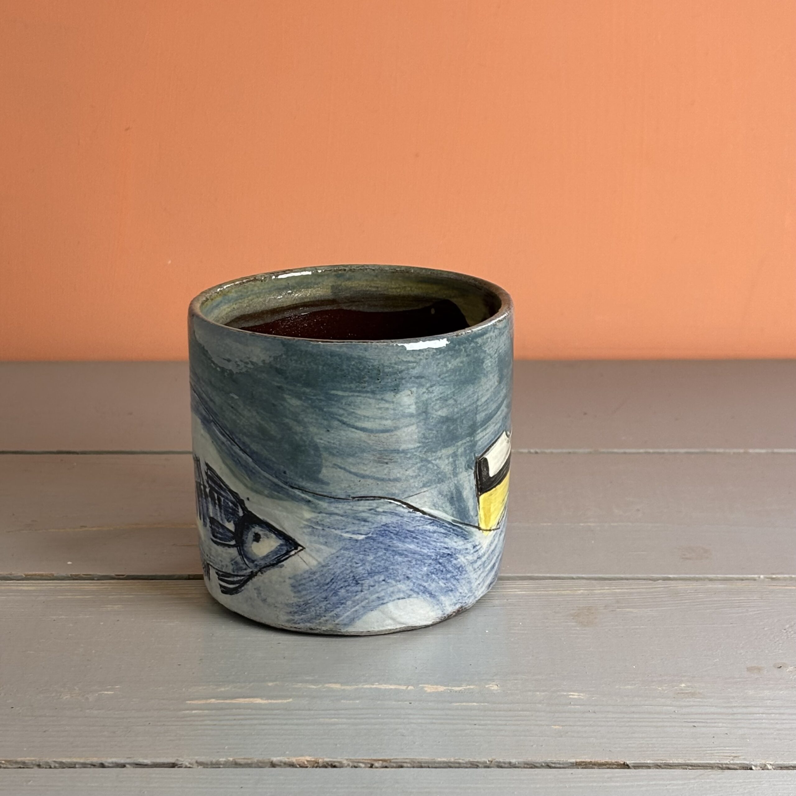 Yellow Fishing Boat Mug - Image 3